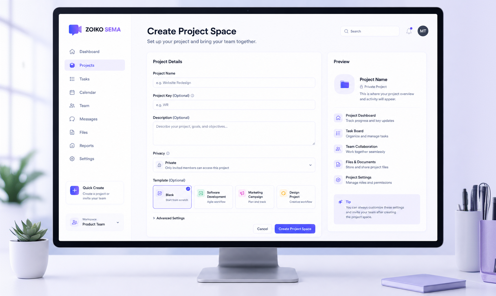UI Mockup