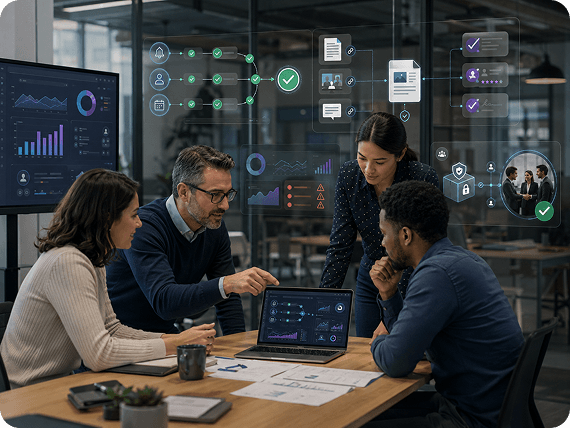 Privacy-safe productivity intelligence