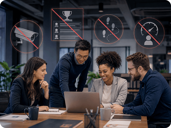 Productivity intelligence is not surveillance