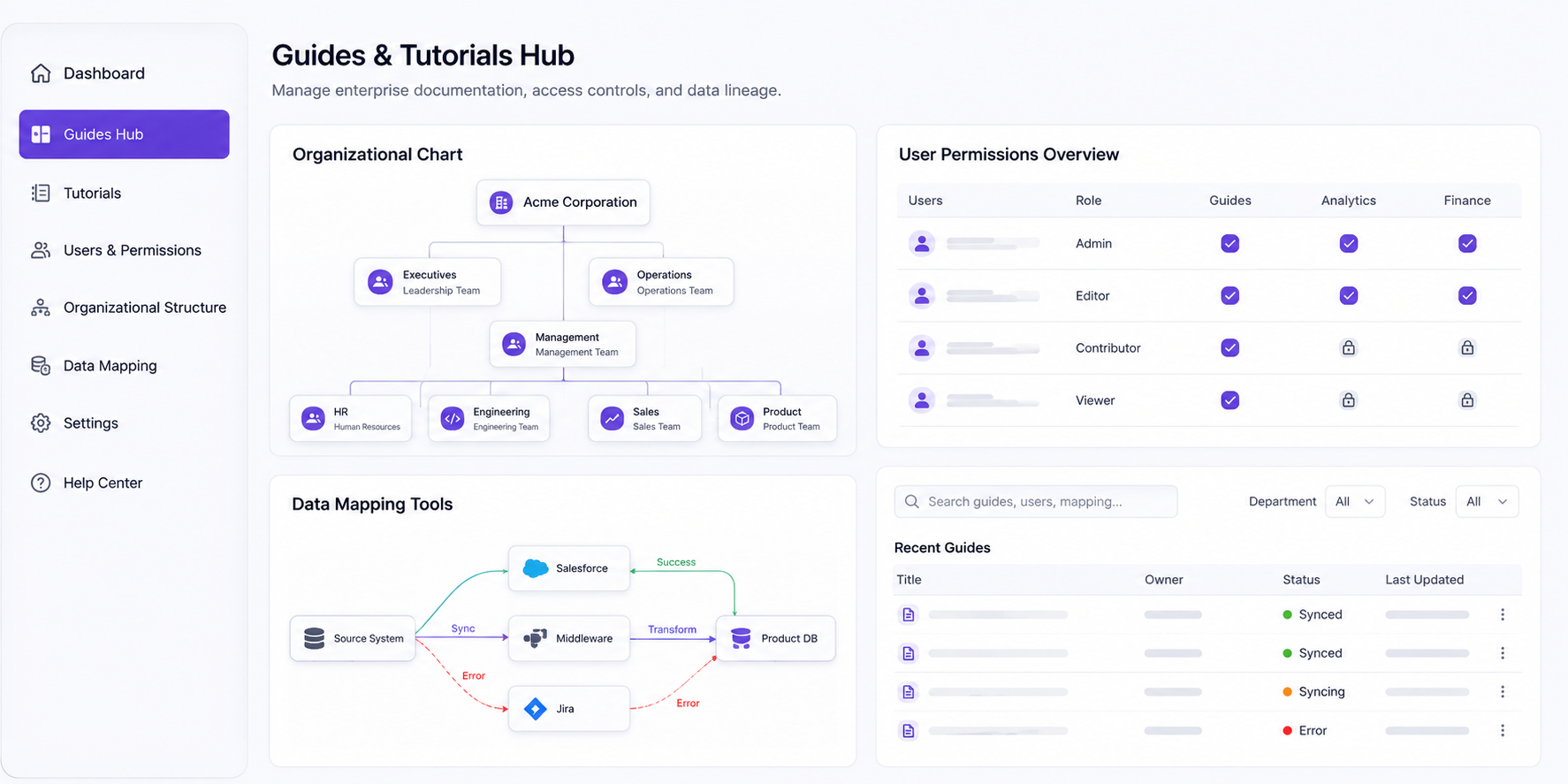 Course Interface