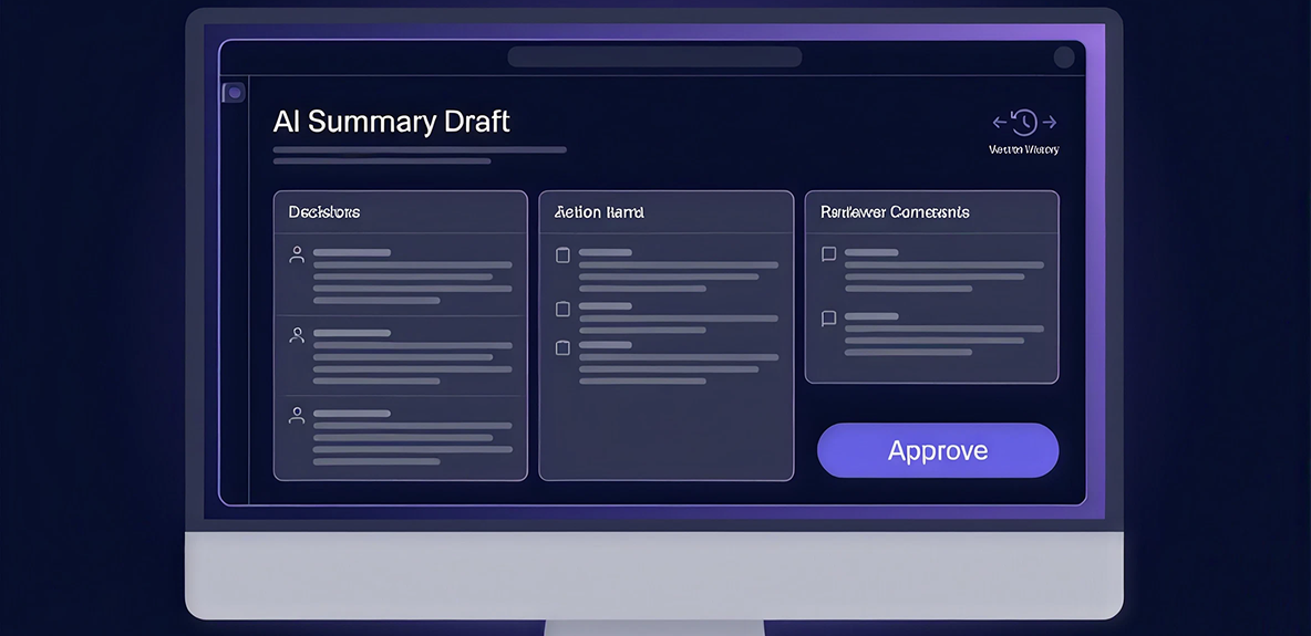 Intelligent AI governance summary review