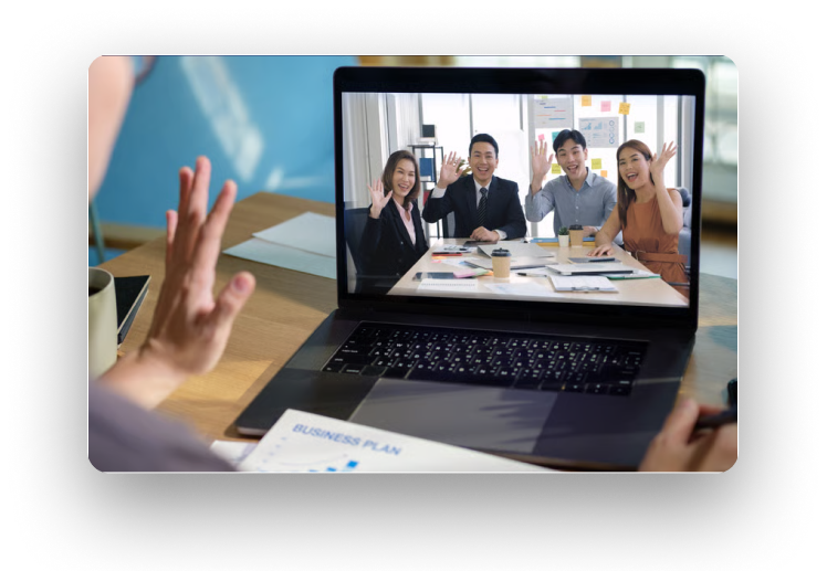 Team video call review